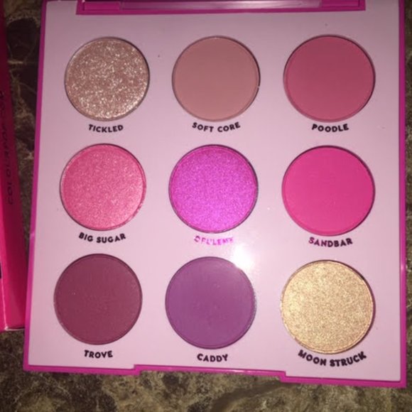 🔥2/$30🔥*NEW* ColourPop OOH LA LA! Pink Champagne Eyeshadow Palette - Picture 3 of 10